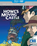 Howl's Moving Castle (dual format blu ray and DVD) Limited Edition slipcase version -Studio Canal- TerracottaDistribution