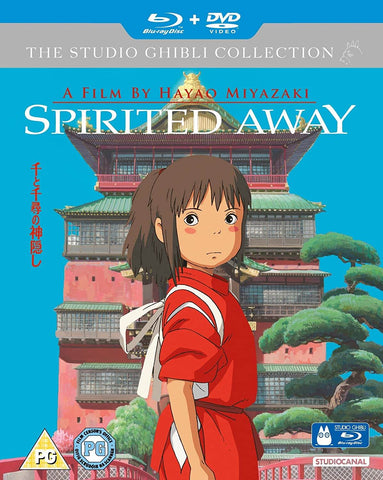 Spirited Away (dual format blu ray and DVD) Limited edition slipcase version -Studio Canal- TerracottaDistribution
