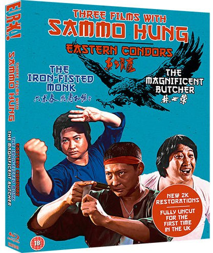 Three Films with Sammo Hung: The Iron-Fisted Monk / The Magnificent Butcher / Eastern Condors -Eureka- TerracottaDistribution